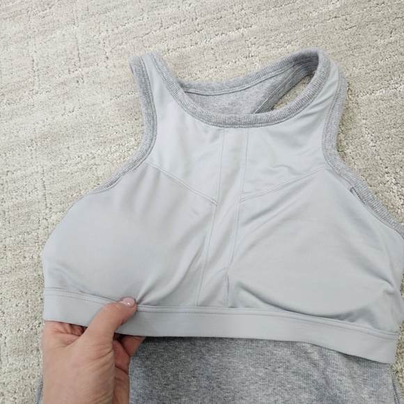 Alo Yoga Gray Racerback Tank Top - Picture 7 of 8